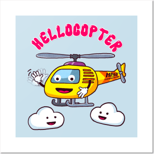 Hellocopter Posters and Art